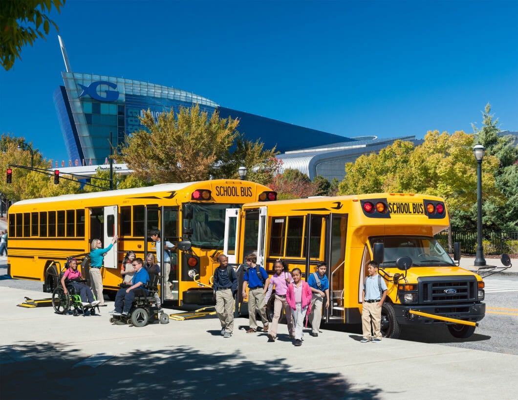 Bus Parking Aquarium