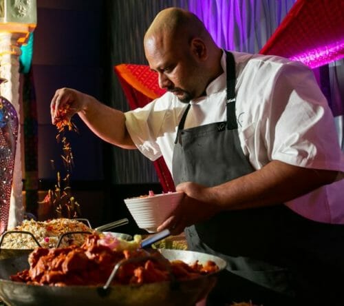 Chef Roshan Martin Wolfgang Puck Catering
