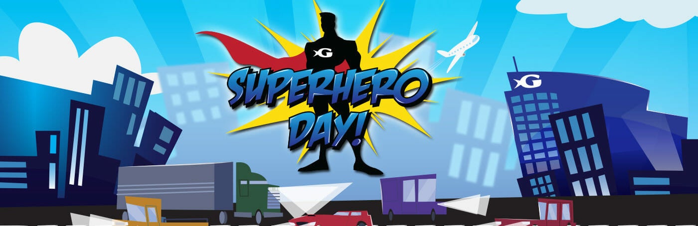 Superhero for the Ocean Day