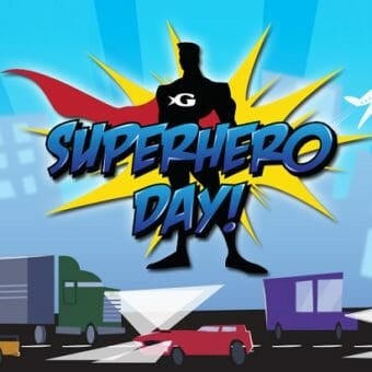 Superhero for the Ocean Day