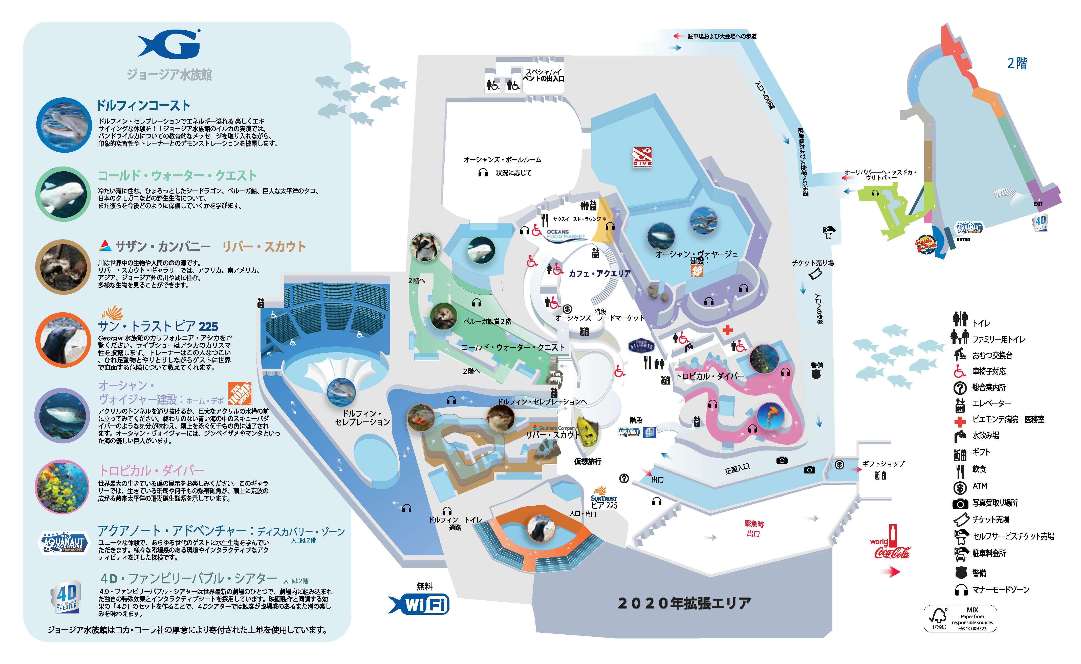 ジョージア水族館 世界最大級の水族館でジンベイザメに会ってきた 在米dinksの気ままな暮らし