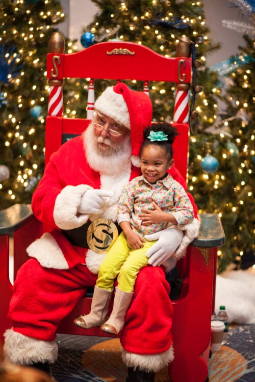 Photos with Santa Claus