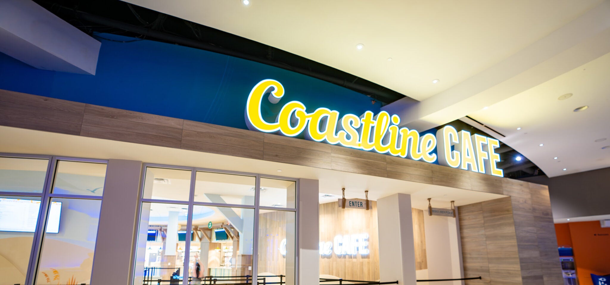 Dining at Aquarium's Coastline Café Aquarium