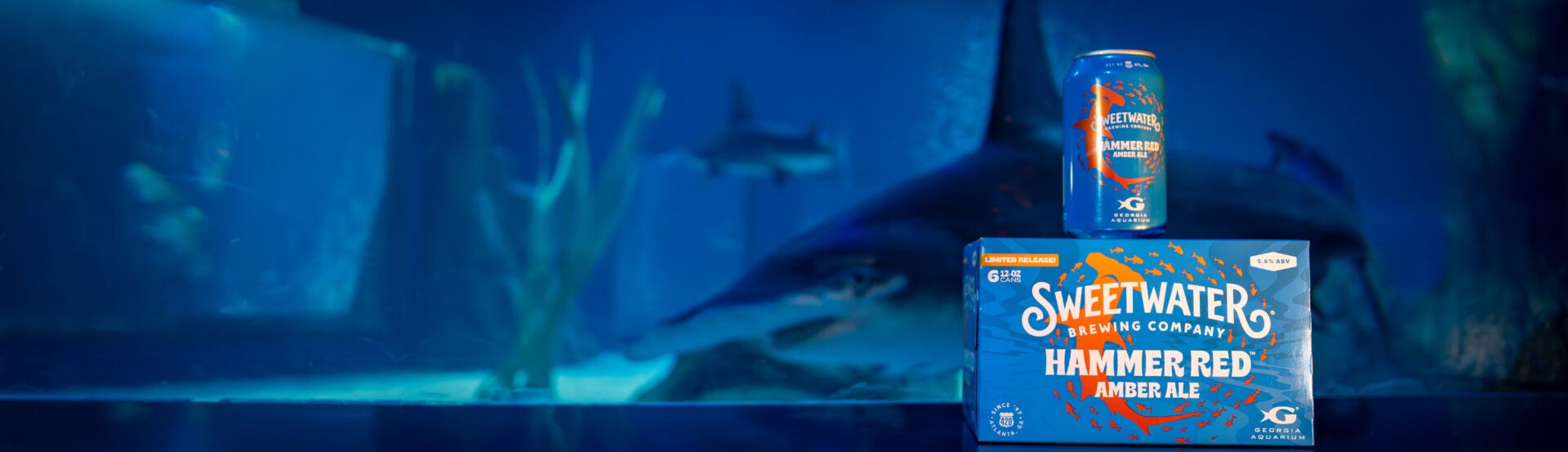 SWEETWATER BREWING LAUNCHES HAMMER RED AMBER ALE TO SUPPORT GEORGIA AQUARIUM 1