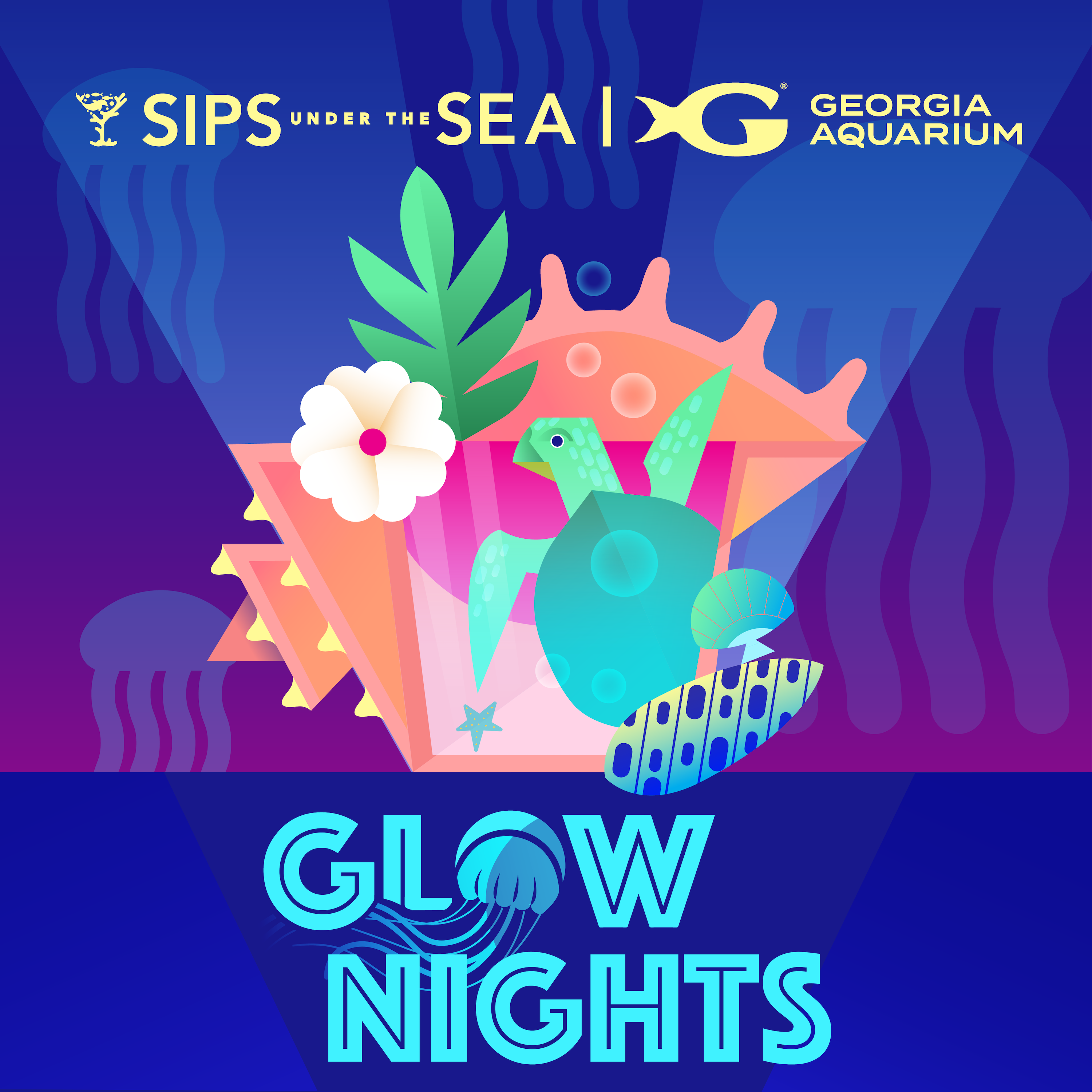 Sips Under the Sea Glow Nights 5