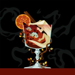 Sips Under the Sea Halloween Party