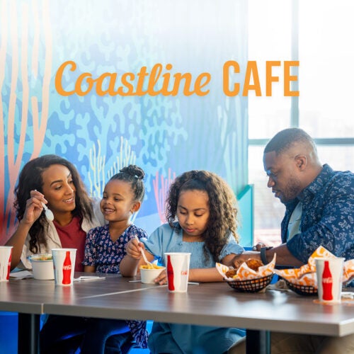 Dining at Georgia Aquarium's Coastline Café 13