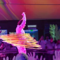Glow Nights Hula Hoop Performer